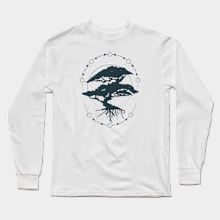 Yggdrasil Tree of the Realms - Dark Long Sleeve T-Shirt